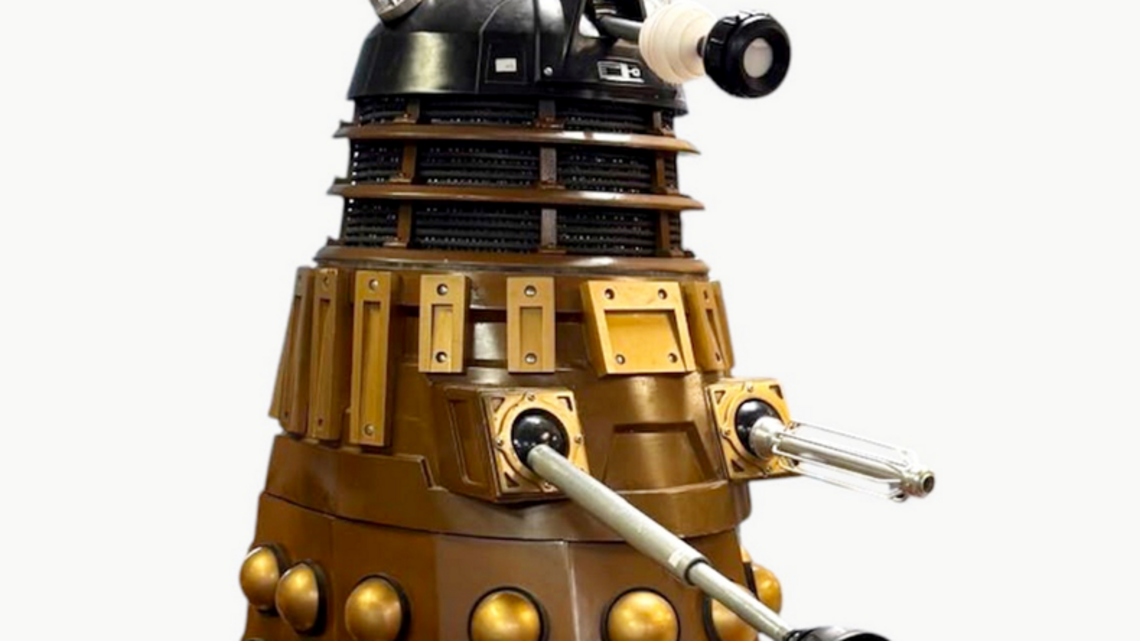 Life-size ‘Doctor Who' Dalek signed by stars to fetch thousands at auction