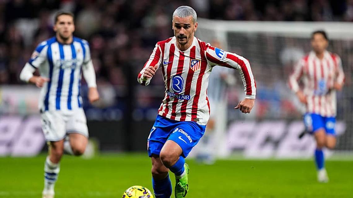  Antoine Griezmann could win his first and only domestic title with Atlético against his boyhood club. | Oscar J. Barroso/Europa Press/Getty Images 