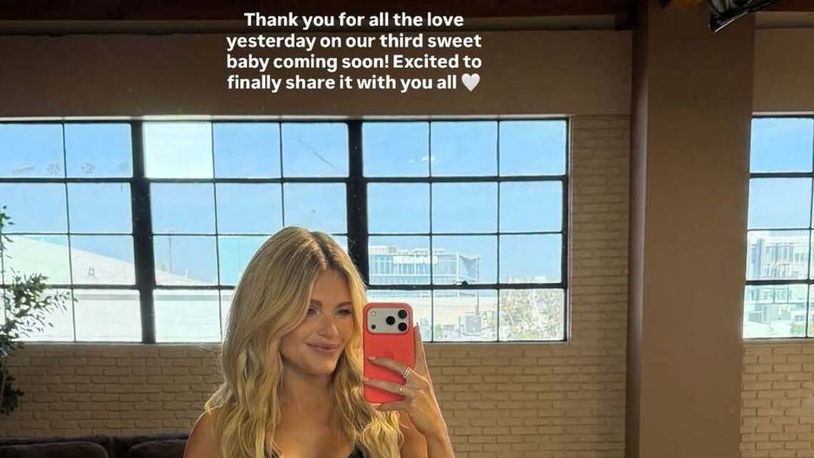 DWTS' Witney Debuts Baby Bump After Announcing Pregnancy With Baby No. 3 