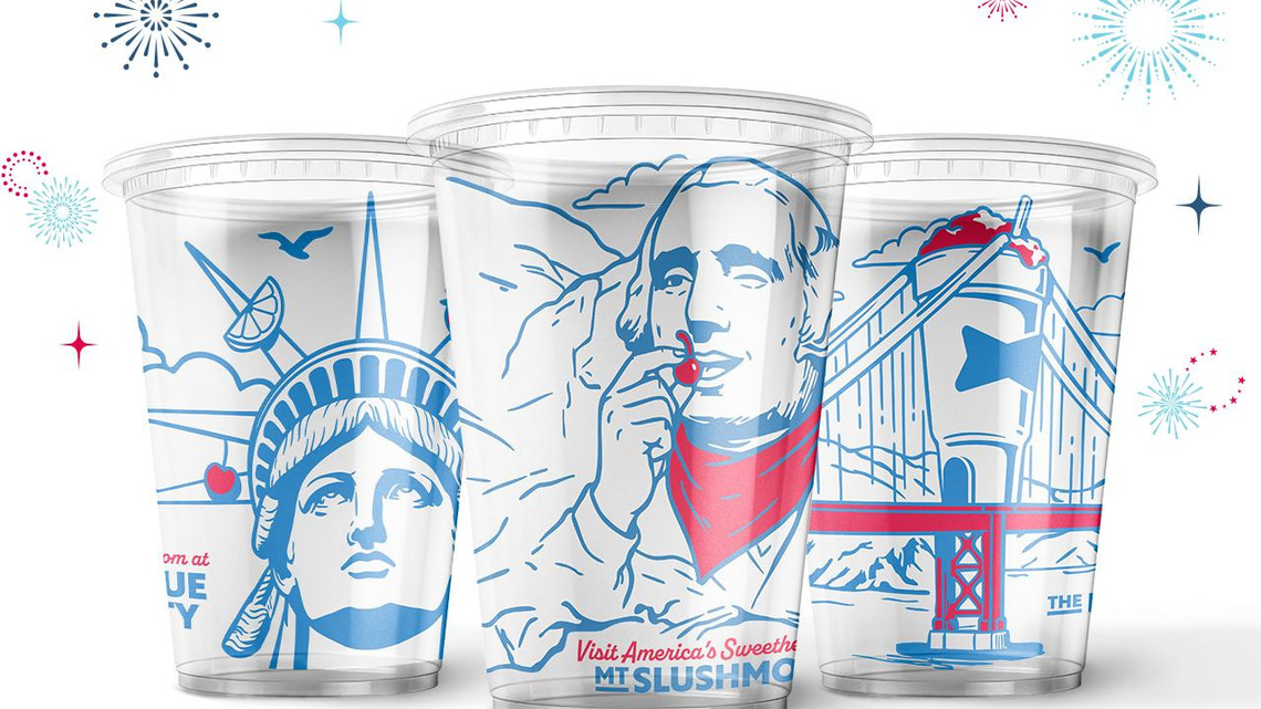 Red white and blue-themed foods, deals for America's 250th, July 4th 
