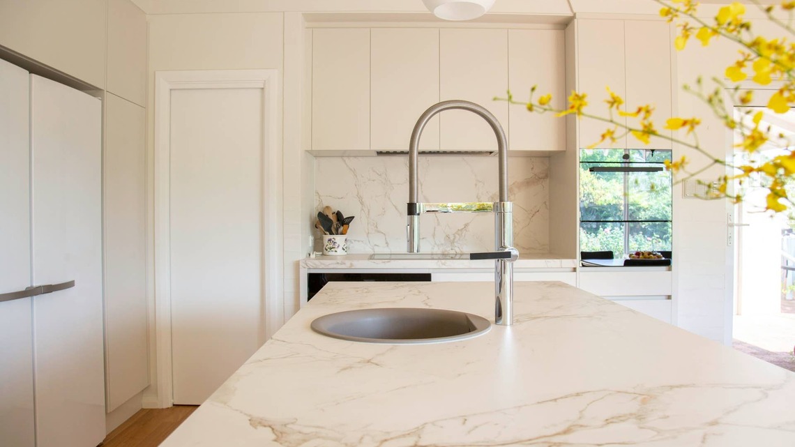 The Stain Around My Kitchen Faucet Seemed Impossible to Remove-Then I Tried This One-Ingredient Trick 
