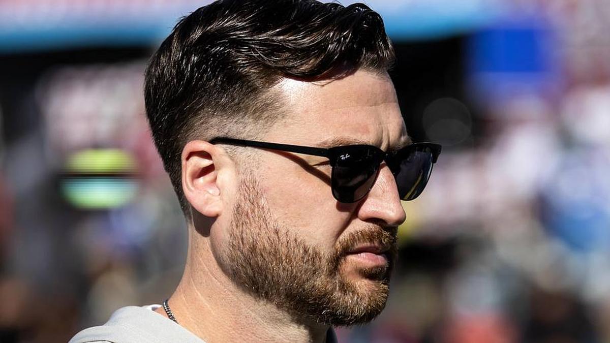  Feb 8, 2026; Santa Clara, CA, USA; Seattle Seahawks quarterbacks coach Andrew Janocko against the New England Patriots during Super Bowl LX at Levi's Stadium. Mandatory Credit: Mark J. Rebilas-Imagn Images | Mark J. Rebilas-Imagn Images 