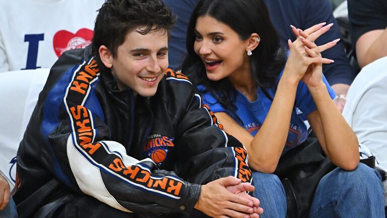 Timothee Chalamet and Kylie Jenner Pack on PDA at NBA Finals 