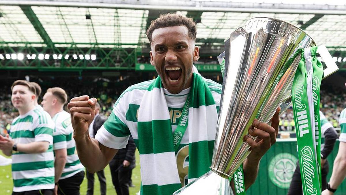  Auston Trusty helped Celtic complete a massive comeback in the Scottish Premier League. | Ross Parker/SNS Group/Getty Images 