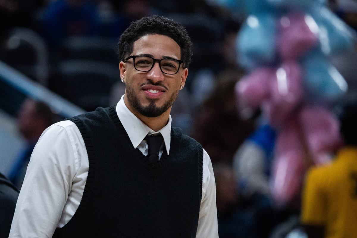  Indiana Pacers guard Tyrese Haliburton. Several injuries to Pacers players caused them to receive a hardship exception in November. Trevor Ruszkowski-Imagn Images