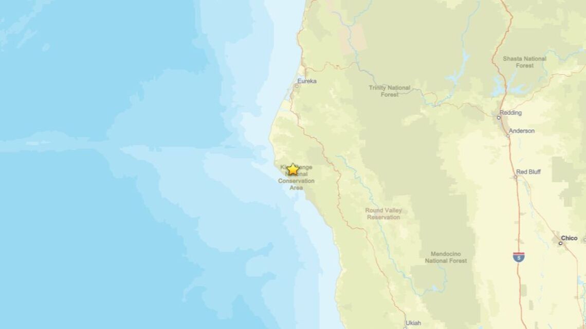Oct. 11: Earthquake measuring 2.2 shakes region close to Petrolia, CA 