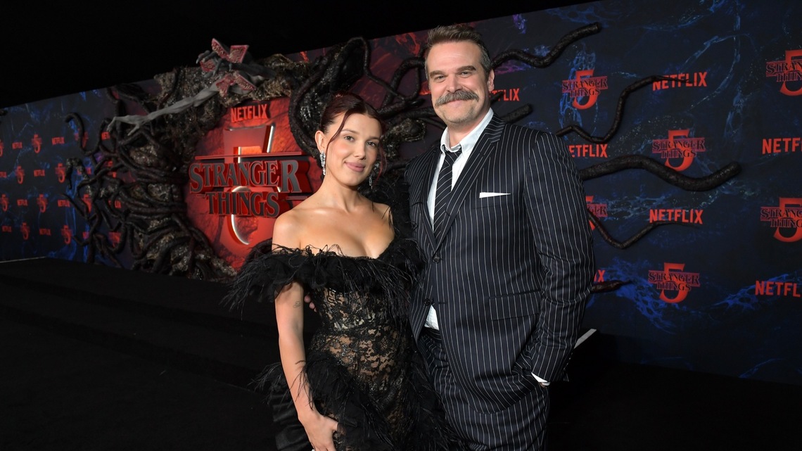 David Harbour Teases New Show With Millie Bobby Brown After Bullying Rumors