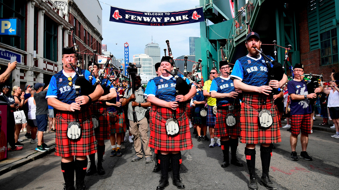 Soccer-Scotland's Tartan Army switches sports for a day in Boston