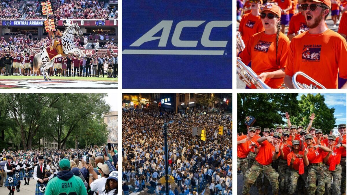 These 5 ACC college towns rank among country's best for a football ...