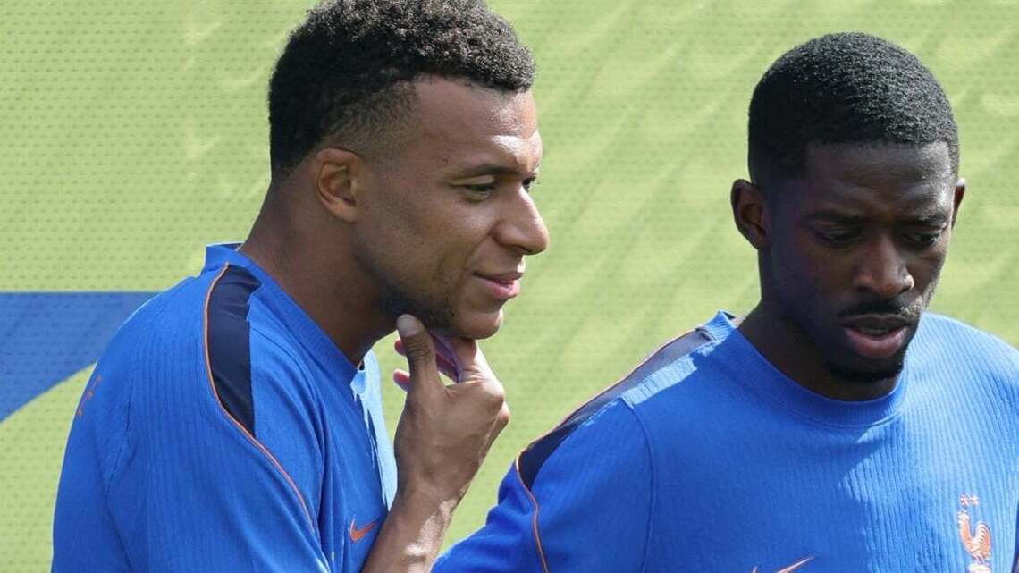 Kylian Mbappe: Ousmane Dembele 'essential' for France despite goalless opener 