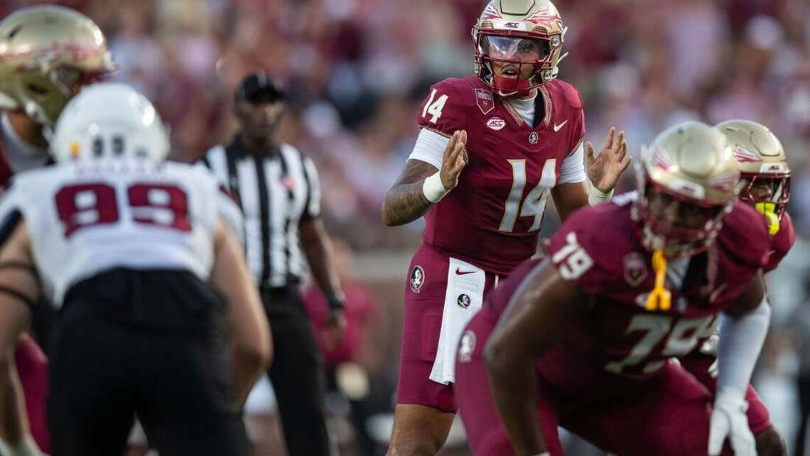 Florida State never trails in season-opening win over New Mexico State 