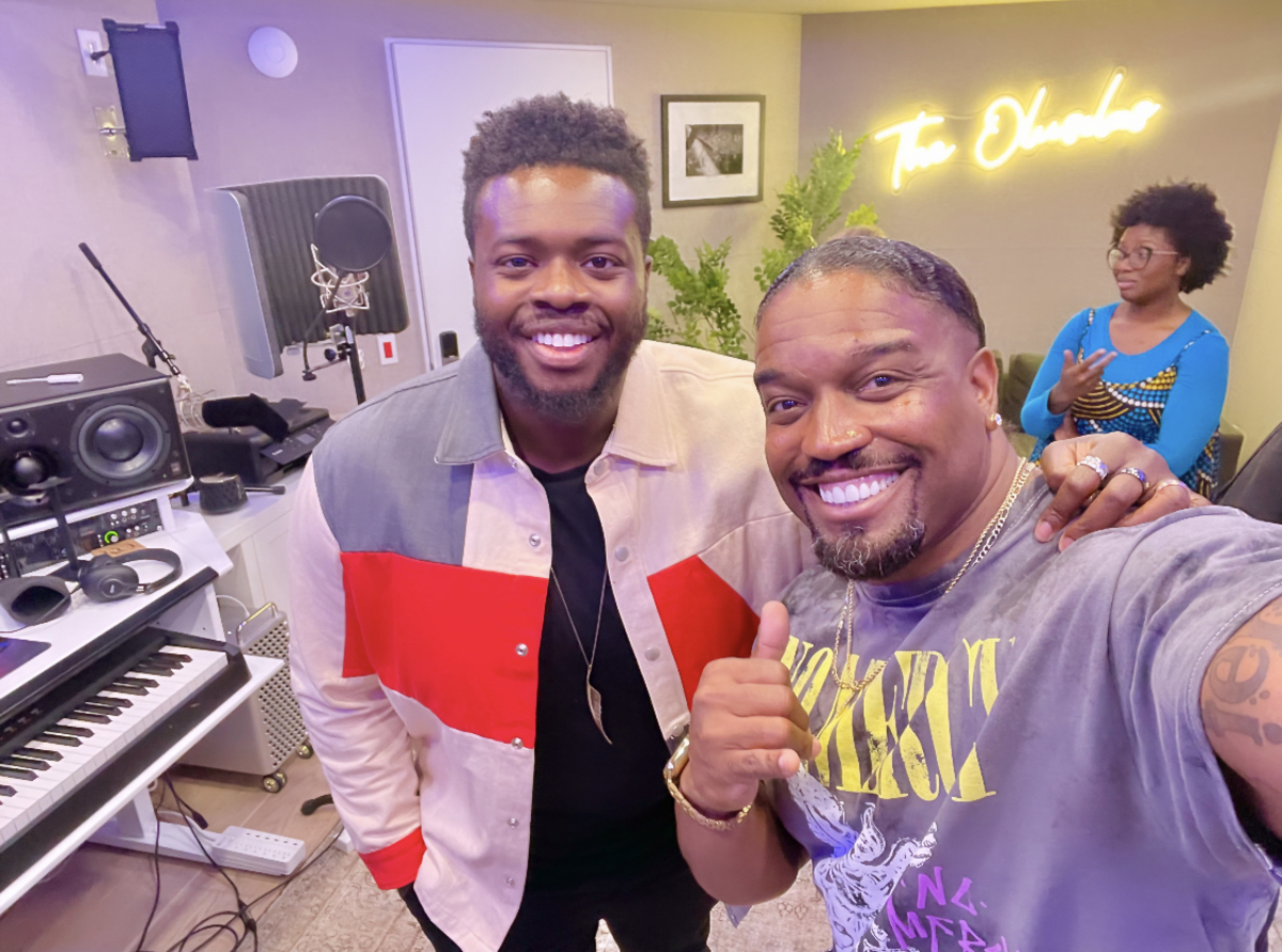 Kevin Olusola and Donovan Dee Donnell have bonded over their passion for helping others see how their faith can help them succeedKevin Olusola and Donovan Dee Donnell