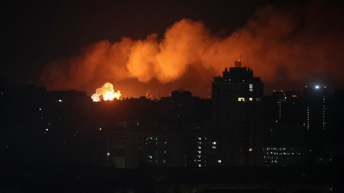 Russia strikes drone component facilities, other targets in Kyiv, defence ministry says 