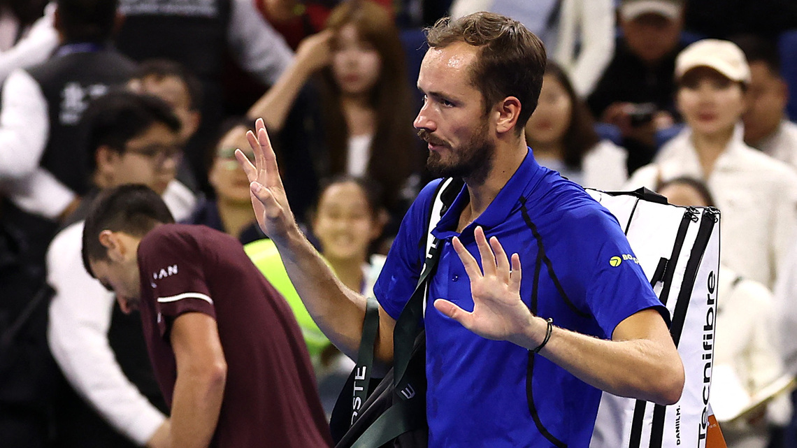 Tennis-Medvedev disqualified from China Open semi after injuring spectator with ball 