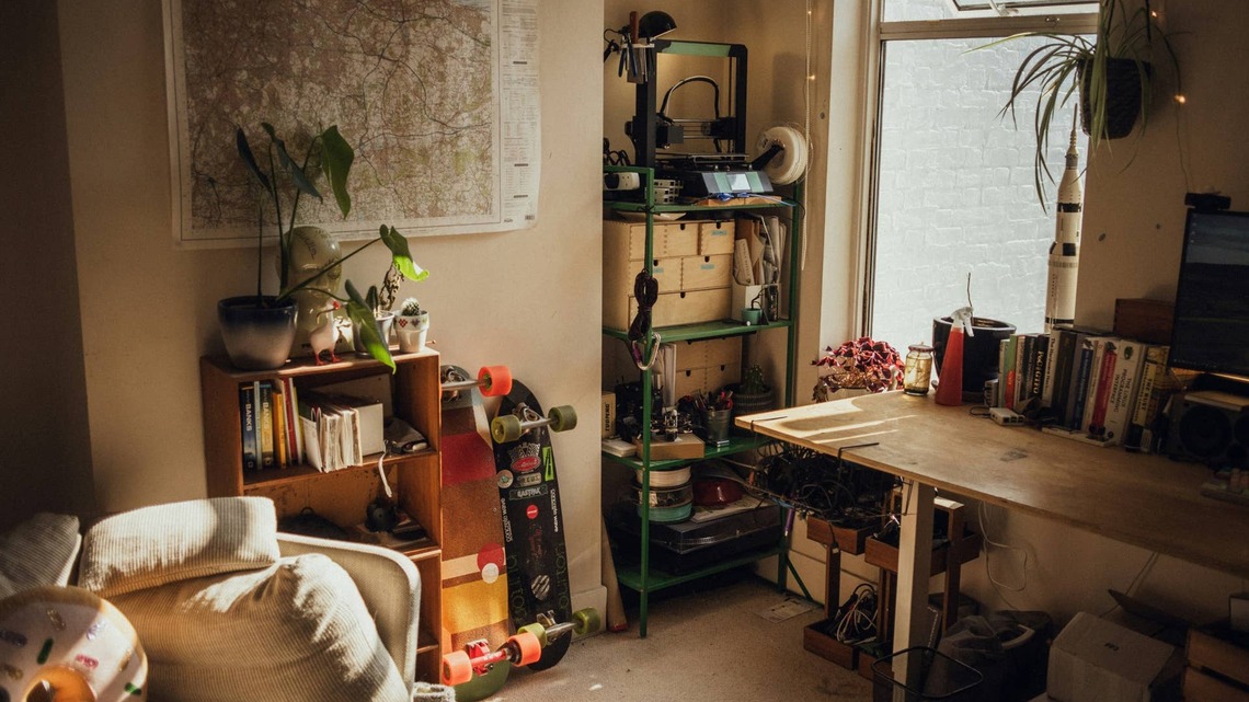 Woman Turns Mail Sorter Into the Dreamiest Cottagecore Storage Accessory for Her Craft Area 
