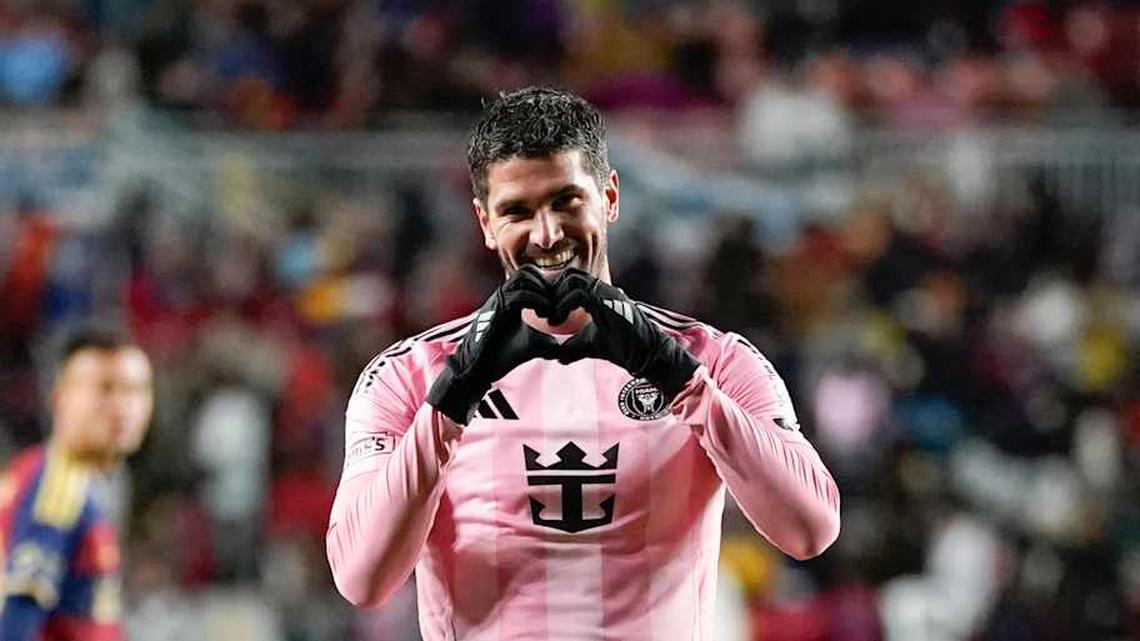  Rodrigo De Paul helped Inter Miami to a 2–0 win over Real Salt Lake. | Aaron Baker/Icon Sportswire/Getty Images 