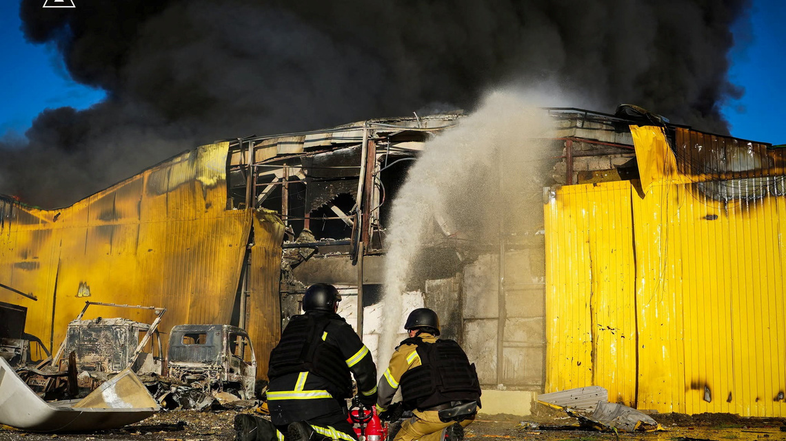 UN weighs moving Ukraine aid supplies underground after warehouse hits