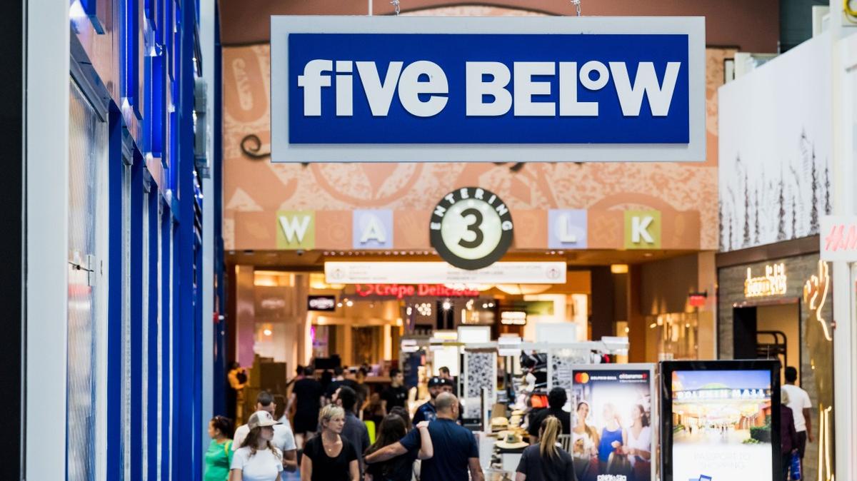 Five Below Storefront.