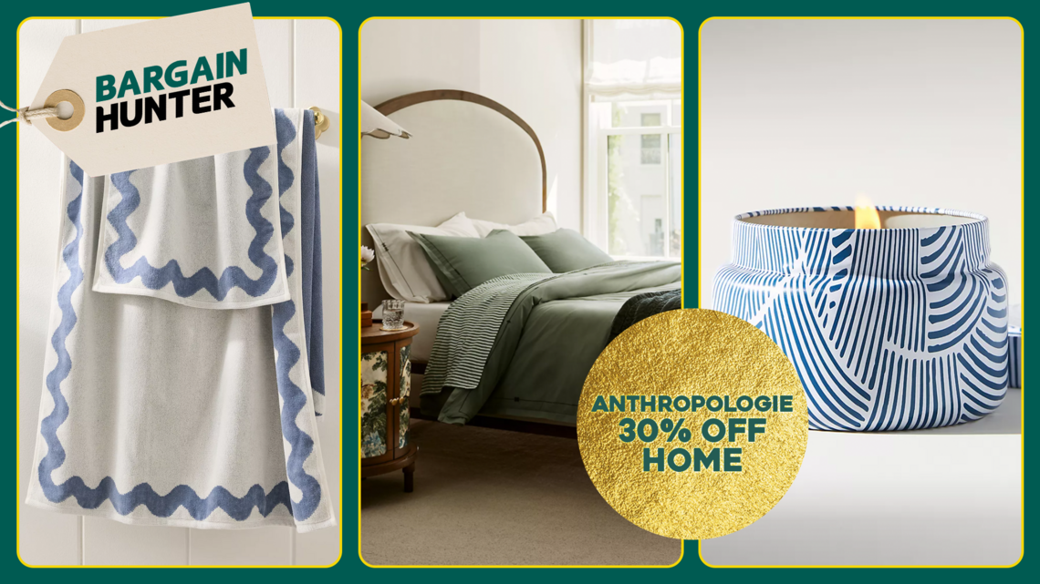 Get 30% Off Bedding, Kitchenware and More During Anthropologie's Home Favorites Event 