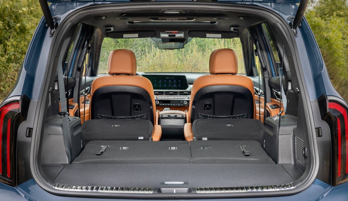  2025 Kia Telluride rear cargo area