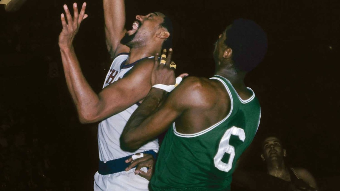 "Not my choice for the best" - Wilt Chamberlain disagreed with Bill Russell being named as the top player for the NBA's 35th anniversary 