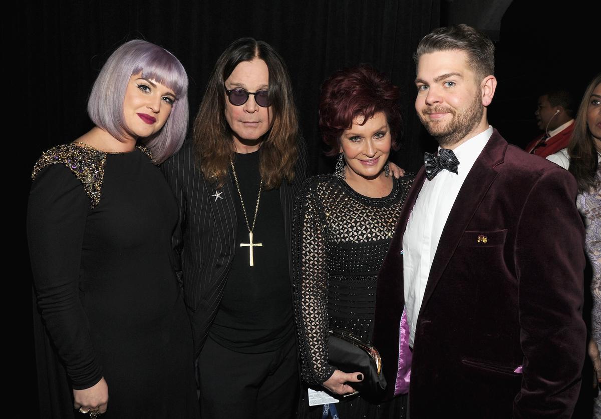 The Osbournes at the 56th GRAMMY Awards in January 2014 in Los Angeles.