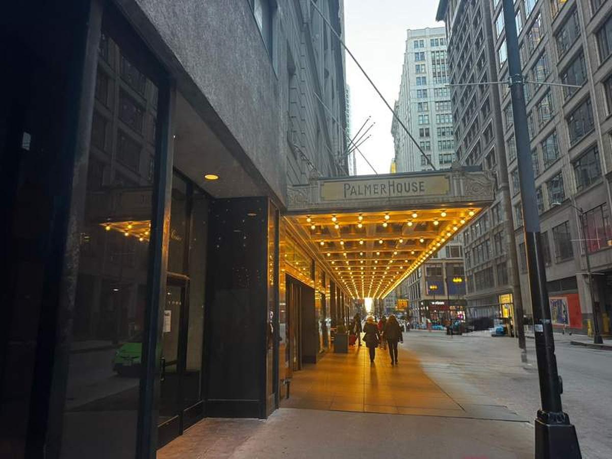  The historic Palmer House  Hilton  was the perfect home base for our trip, with easy access to public transit and many of Chicago's top attractions. Photo credit: Emily Molina 