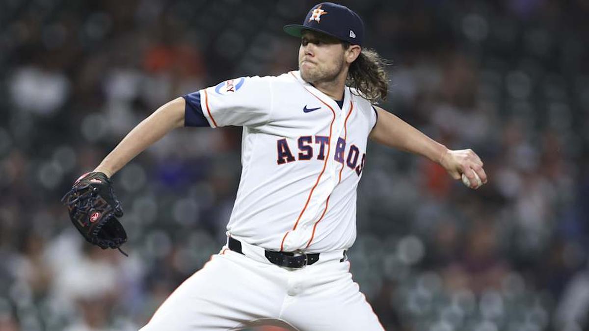  The Astros have a few arms who could intrigue the Yankees, including Steven Okert. | Troy Taormina-Imagn Images 