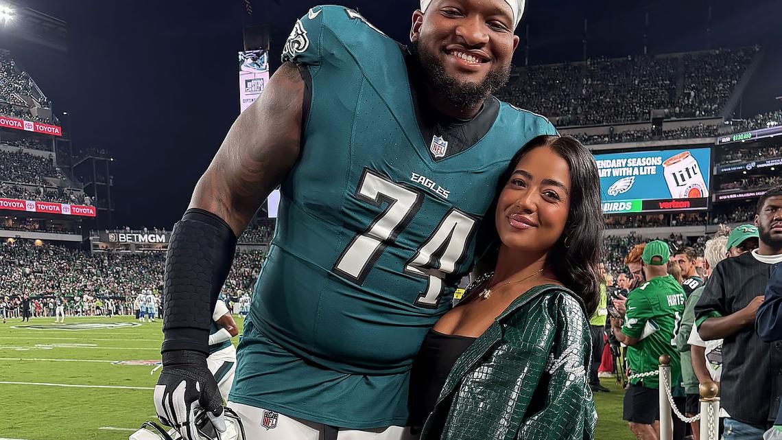 Eagles' Fred Johnson Breaks Silence After Pregnant Ex Says He Kicked Her Out 