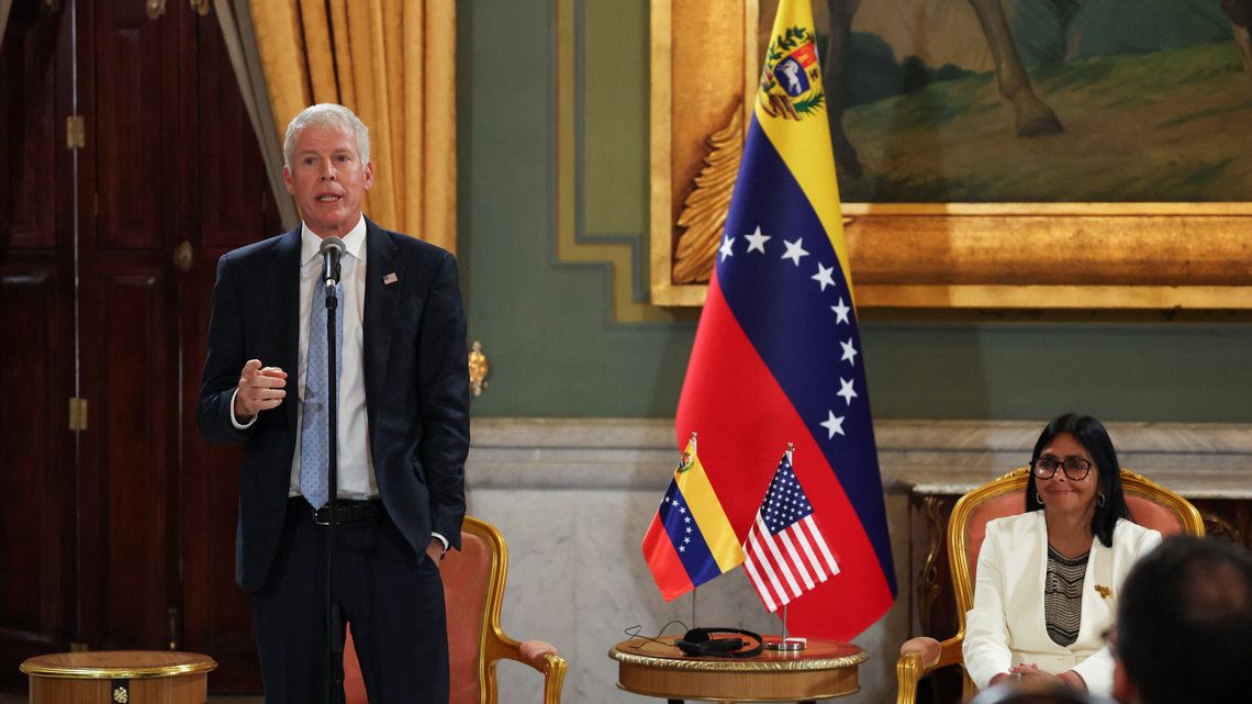 US structured Venezuela oil position to protect it from dilution, official says 