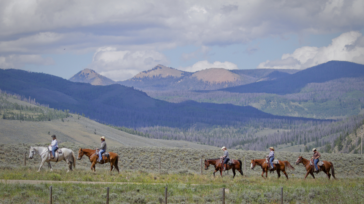 C Lazy U Ranch pairs luxury all-inclusive with a full-day Working Cattle Ranch Experience across 8,500 acres, including cattle sorting clinics and a trail picnic lunch. (Courtesy C Lazy U Ranch/TNS)