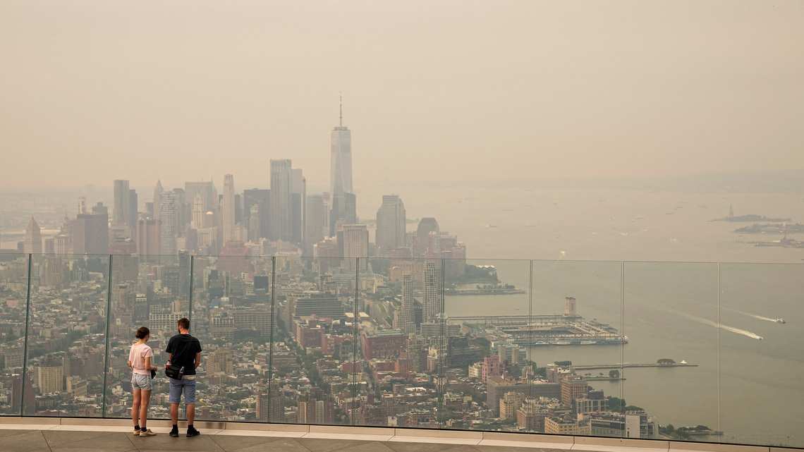 Canada wildfire smoke blankets US Midwest, Northeast with hazardous air 