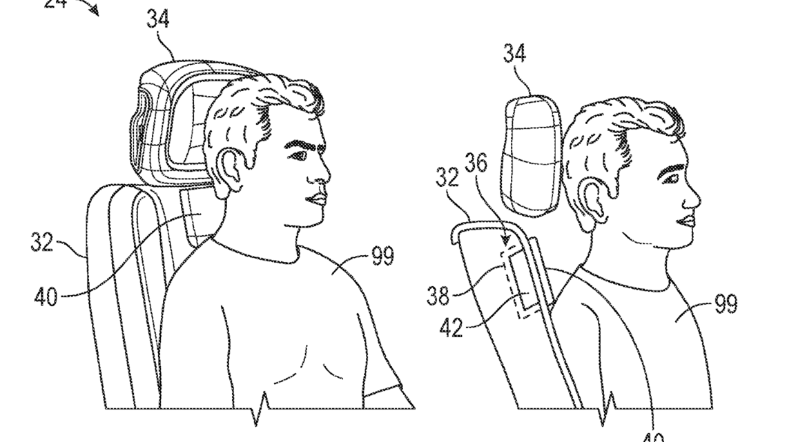 Forget Buying One, GM Could Build a Neck Pillow Right Into Your Seat 