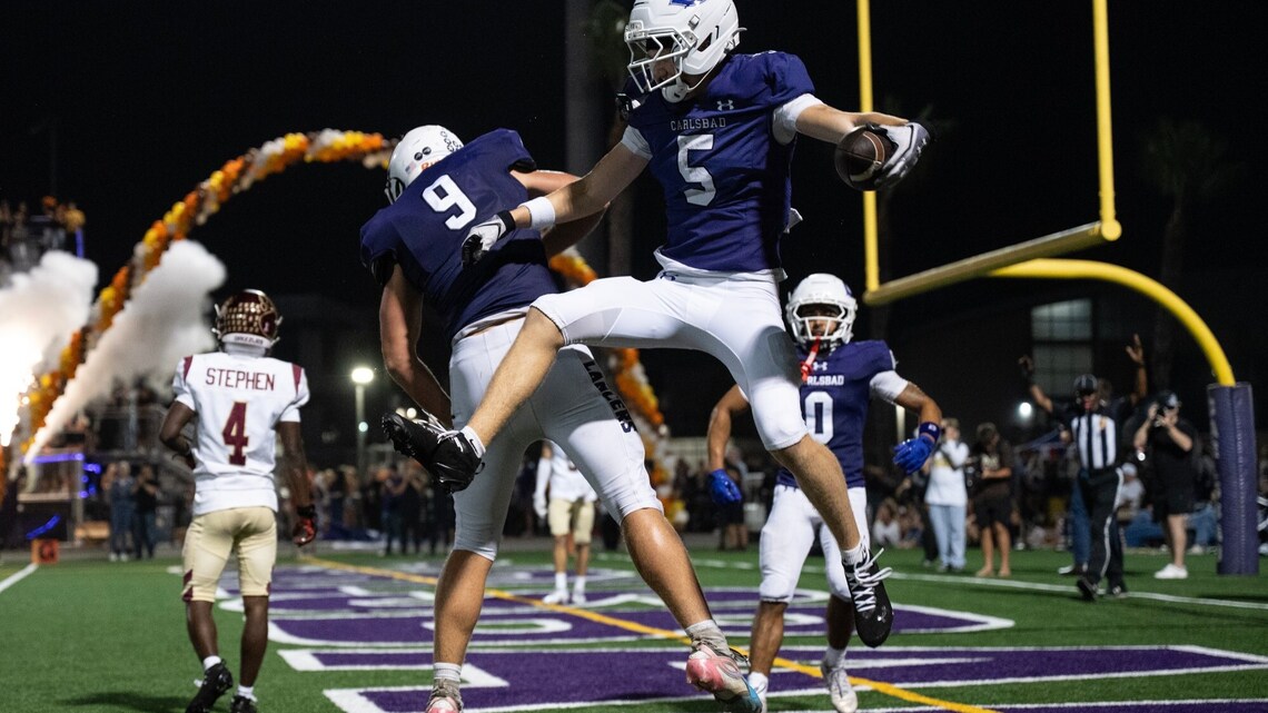 Scores: How San Diego's high school football teams fared on Friday night
