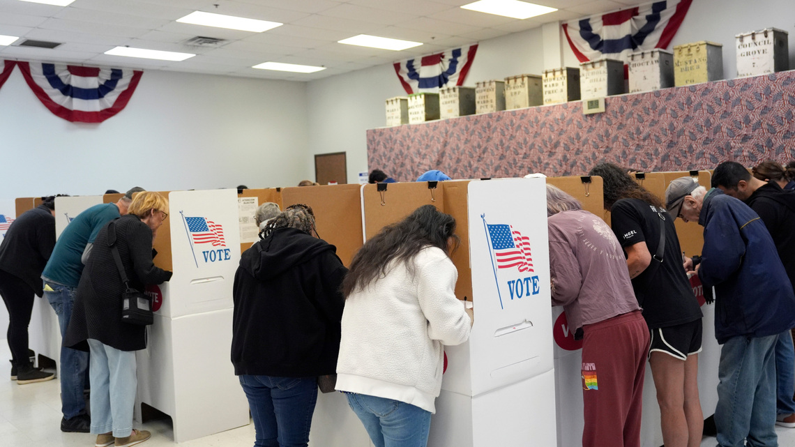 Oklahoma early voters split on Trump, cost of living as polls open