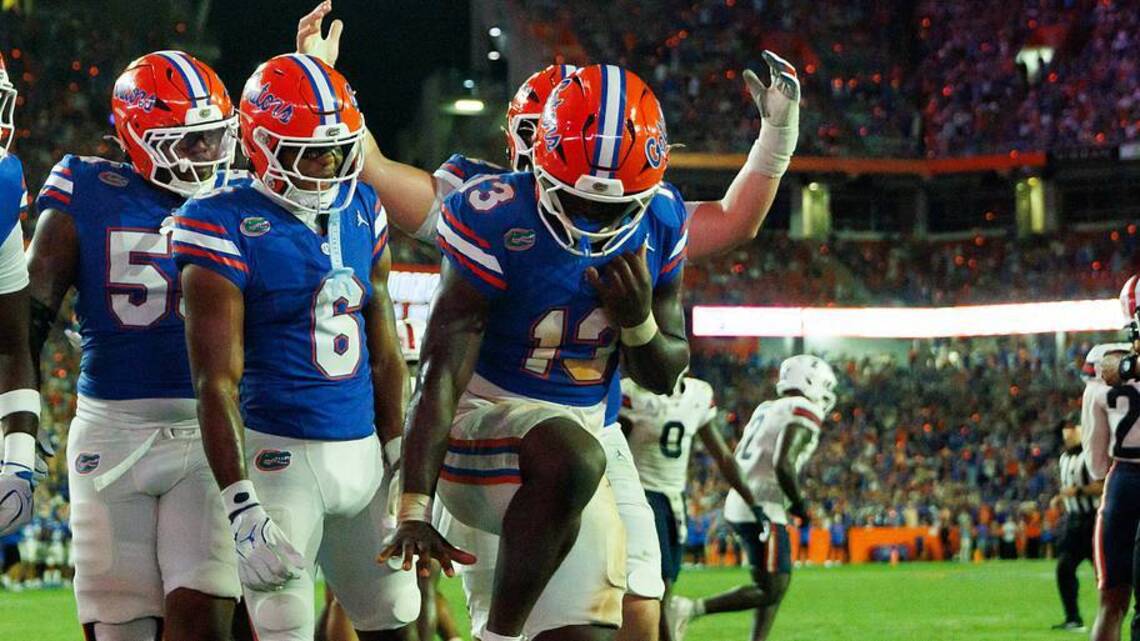 Baugh Strikes Heisman Pose, Finds Endzone Thrice in Gators' Opening Win Over FAU
