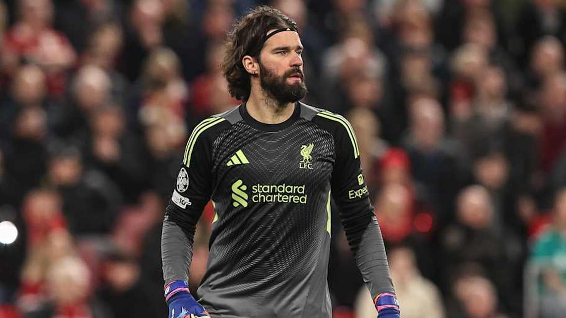  Injuries have been a real problem for Alisson. | Alfie Cosgrove/News Images/NurPhoto/Getty Images 