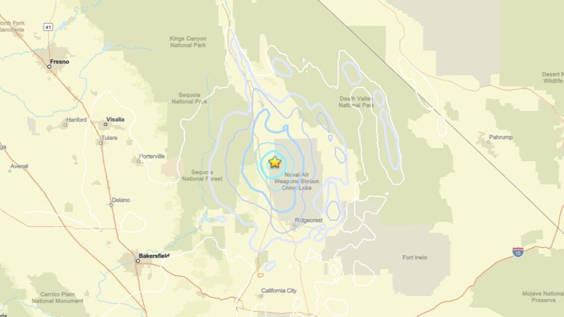 Update: Earthquake of 4.0 magnitude registered close to Coso Junction, CA on Aug. 23 
