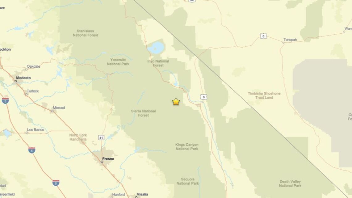 Update: Earthquake measuring 2.6 shakes area close to Round Valley, CA on Aug. 25 