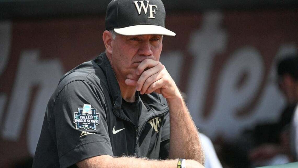 Wake Forest baseball coach Tom Walter placed on leave