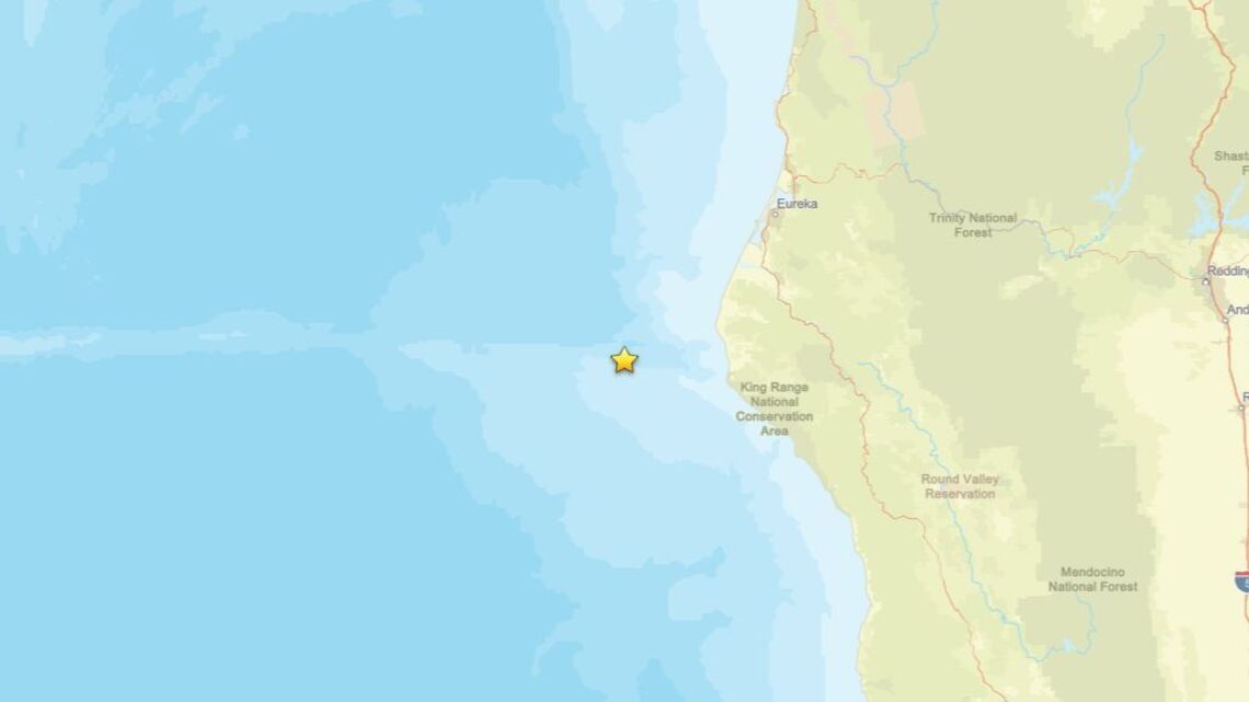 Update: Earthquake measuring 2.4 struck area near Petrolia, CA on Aug. 3 