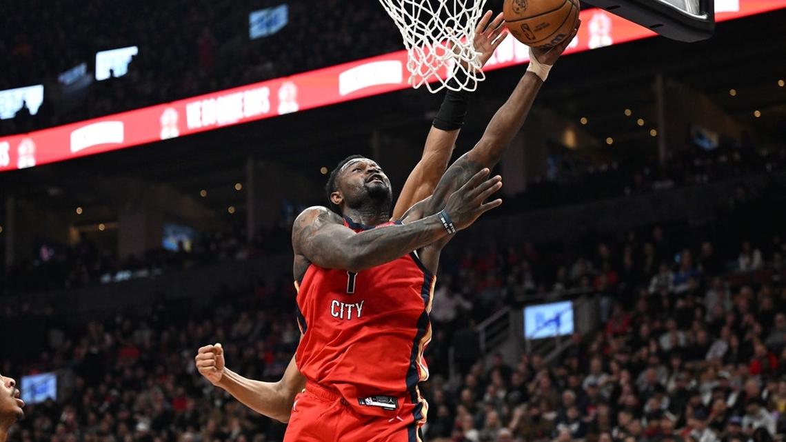 Pelicans turning to Zion to end 4-game skid vs. Rockets 