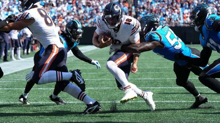 NFL roundup: Bears score 59 in record-setting Week 1 win over Panthers 