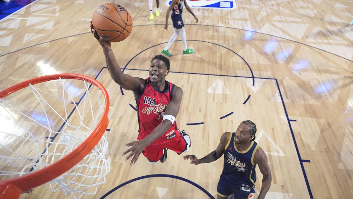 Kawhi Leonard and LeBron James shine at All-Star Game in LA, but young legs prevail