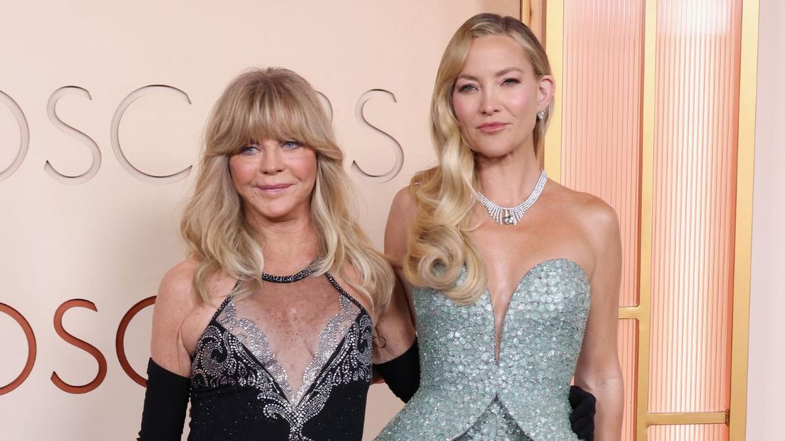 Goldie Hawn and Kate Hudson in 2026Getty