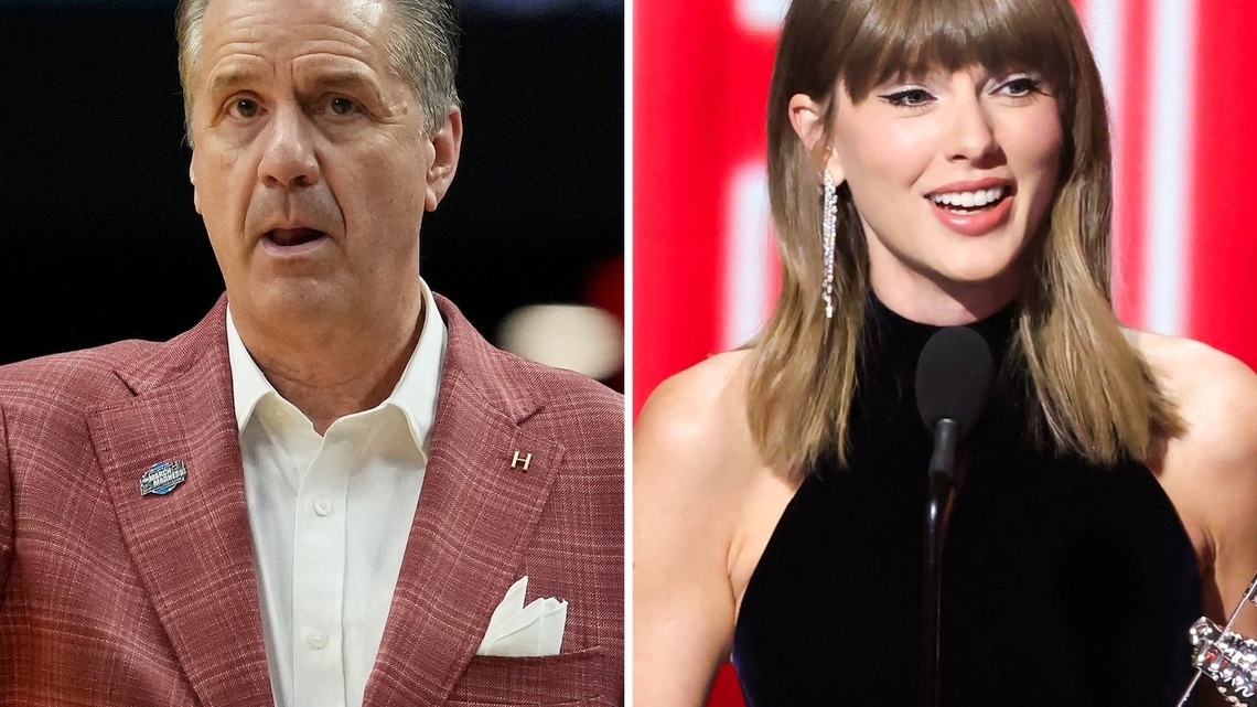 Why Arkansas Coach John Calipari Was ‘Embarrassed' to Approach Taylor Swift 