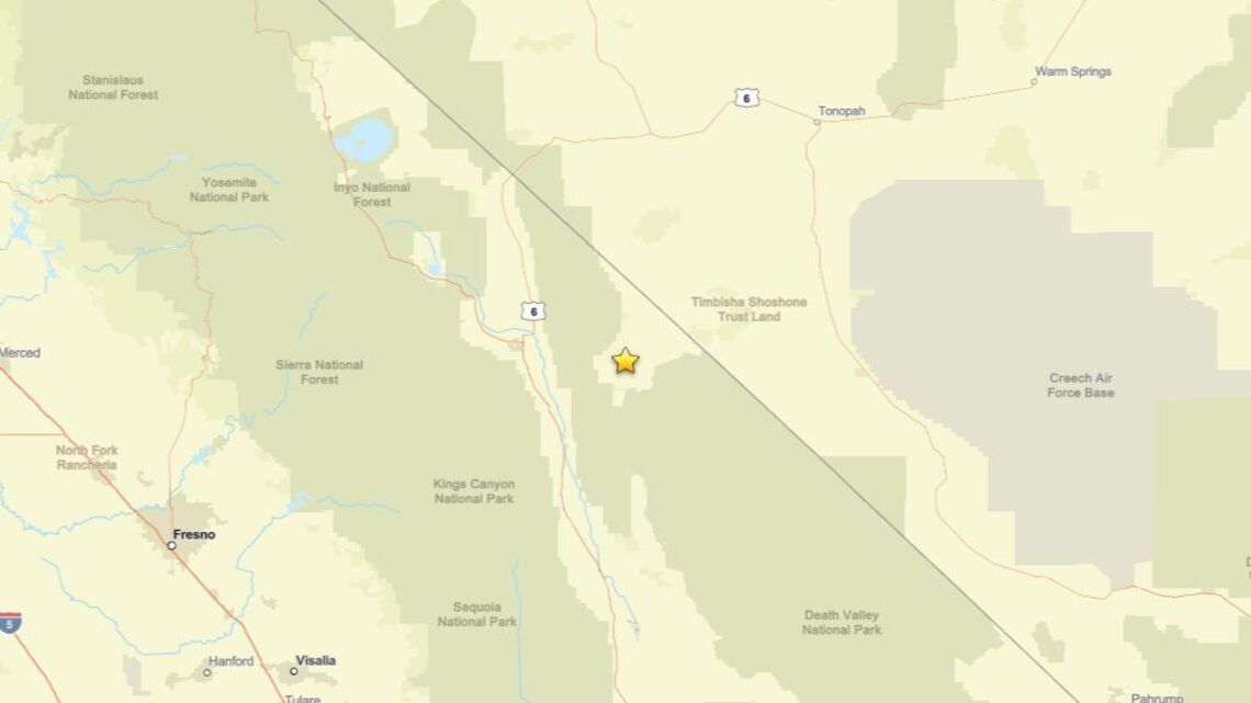 Earthquake shakes area near Deep Springs, CA: 2.2 magnitude detected on Oct. 10 