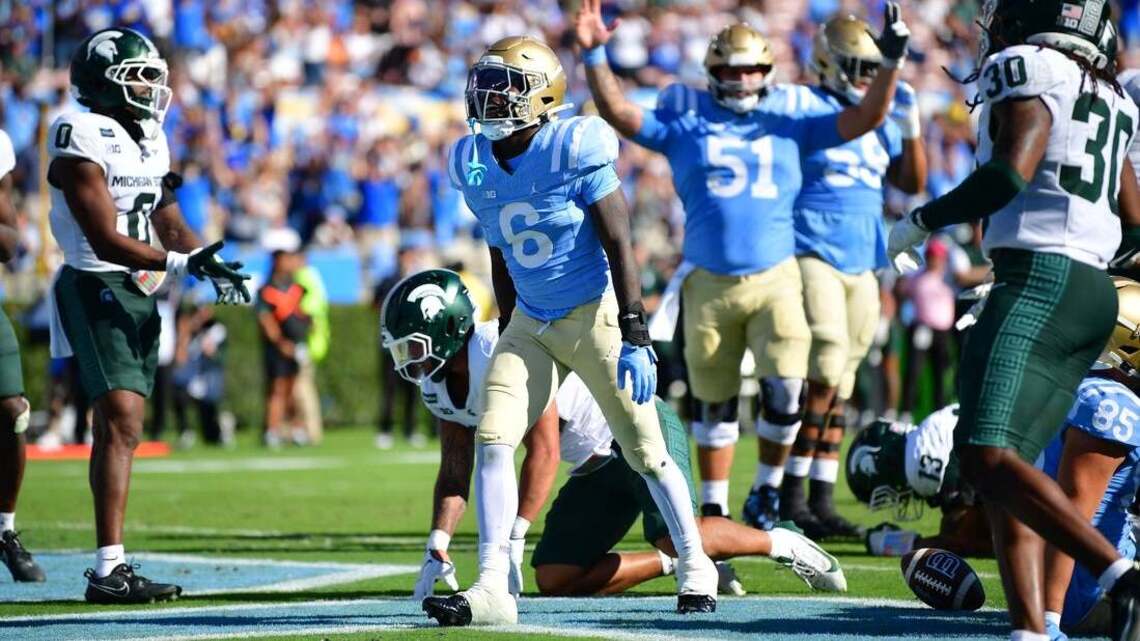 No. 9 UCLA downs Michigan State for 7-0 start 