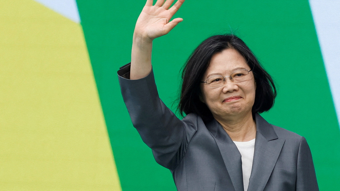Former Taiwan president Tsai to visit US next week 
