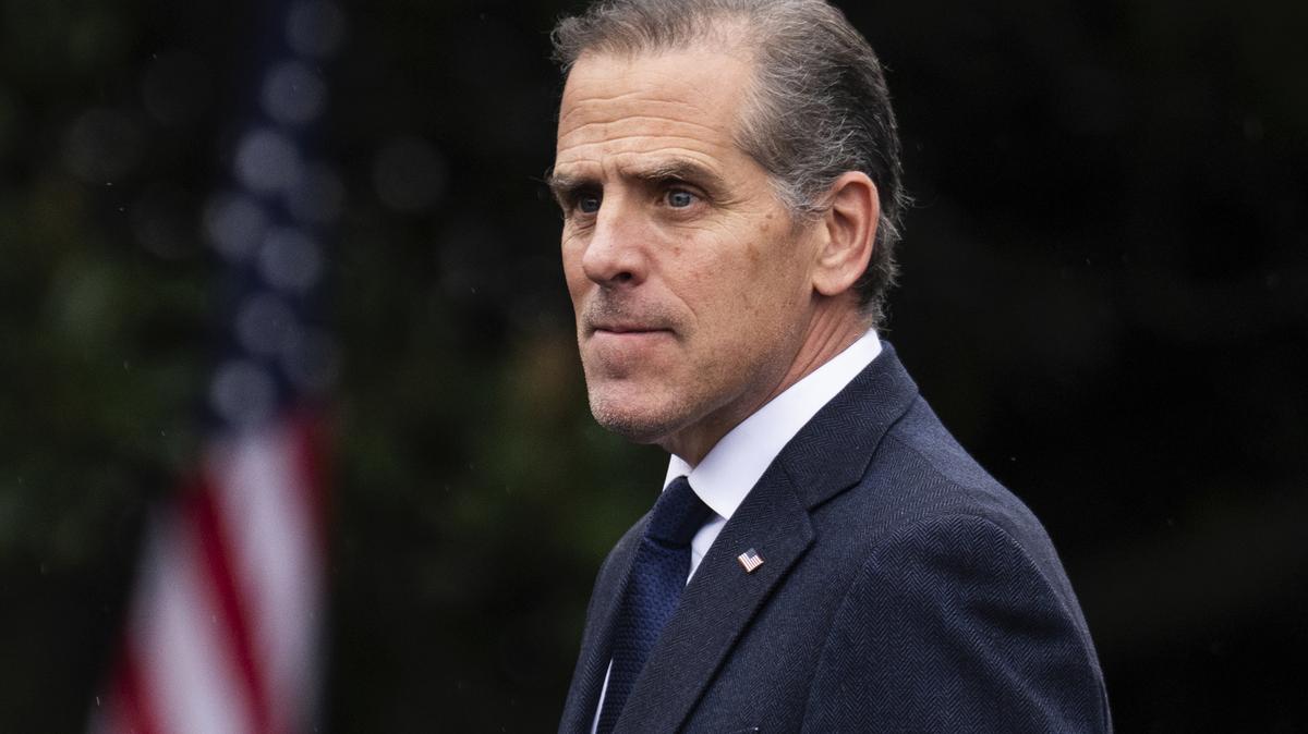 Hunter Biden, the son President Joe Biden, is seen during an event to celebrate the U.S. Olympic and Paralympic teams on the South Lawn of the White House on Monday, September 30, 2024.